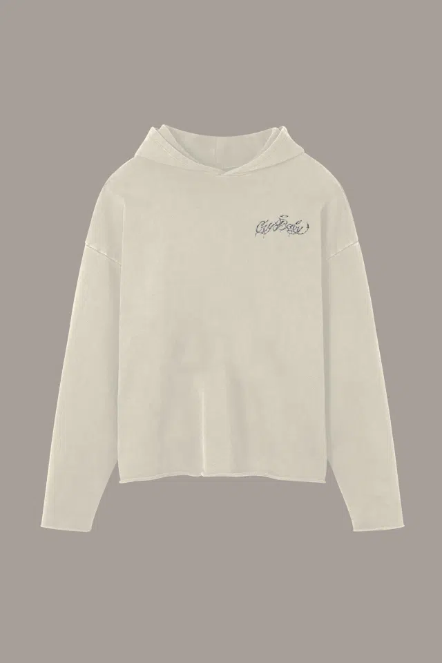 Crybaby Raw Hoodie (White)