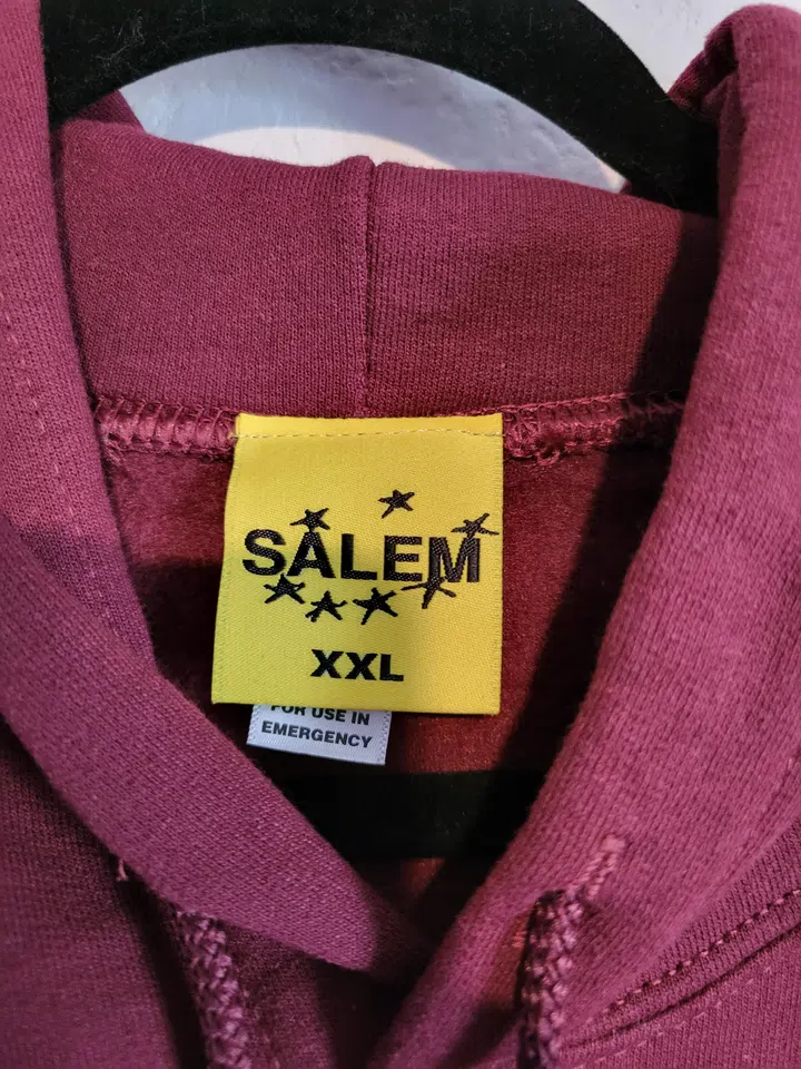 SALEM Midwest Hoodie (Maroon) detail image 5