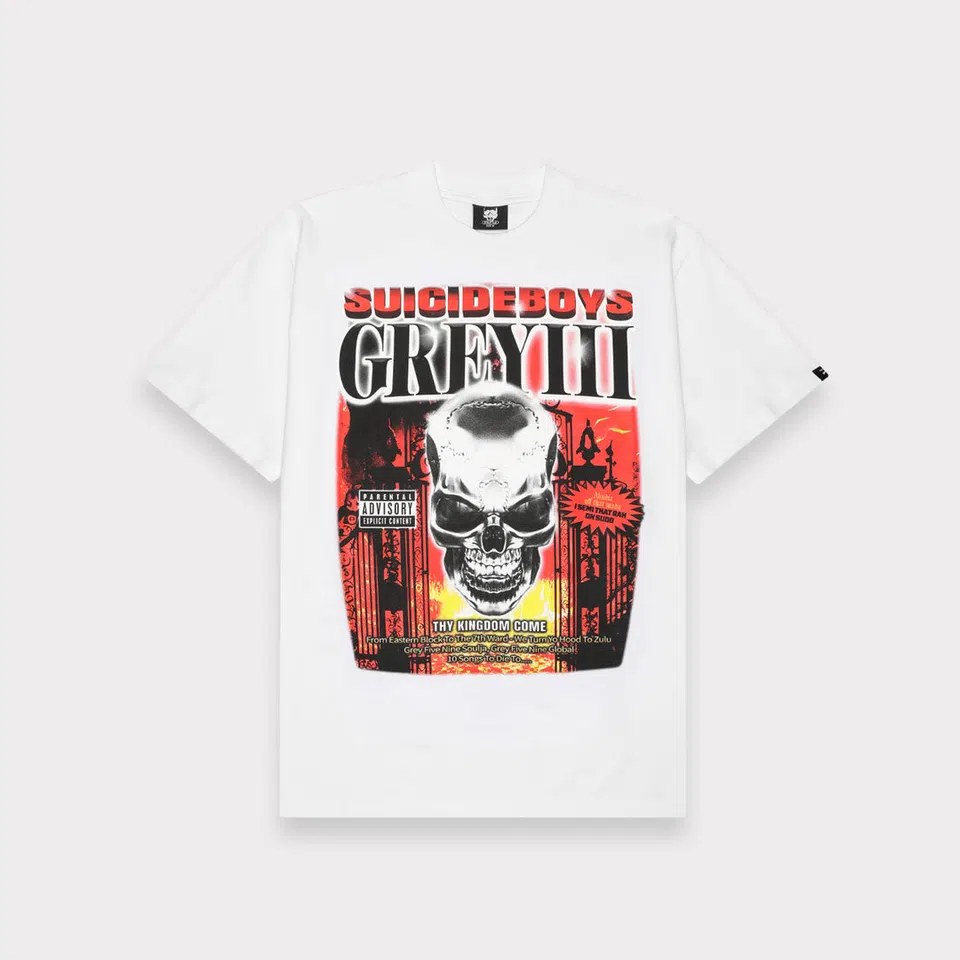 G59 Records G59 Grey III Tee (White) detail image 2