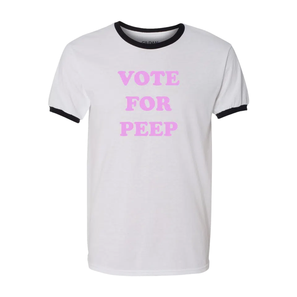 Lil Peep Vote For Peep Shirt (COWYS Edition) detail image 3