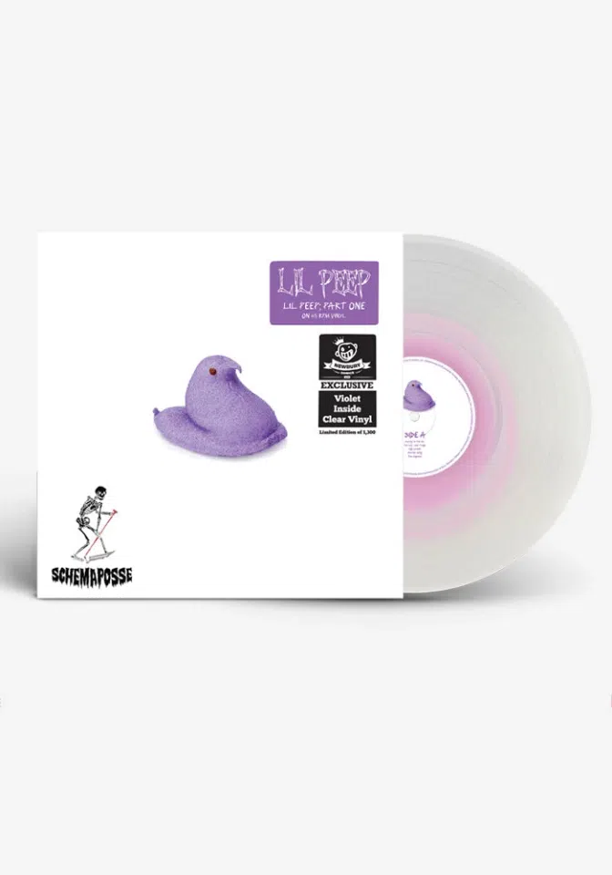 Lil Peep; Part One Exclusive LP (Violet In Clear) detail image 2