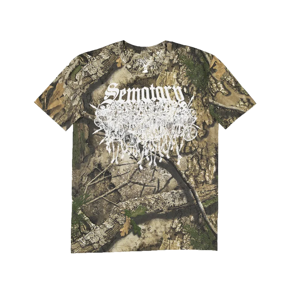 Sematary Logo Camo Tee