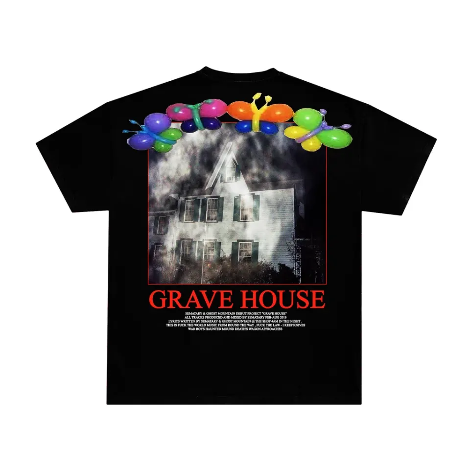 Haunted Mound Grave House Alt Artwork Tee detail image 2