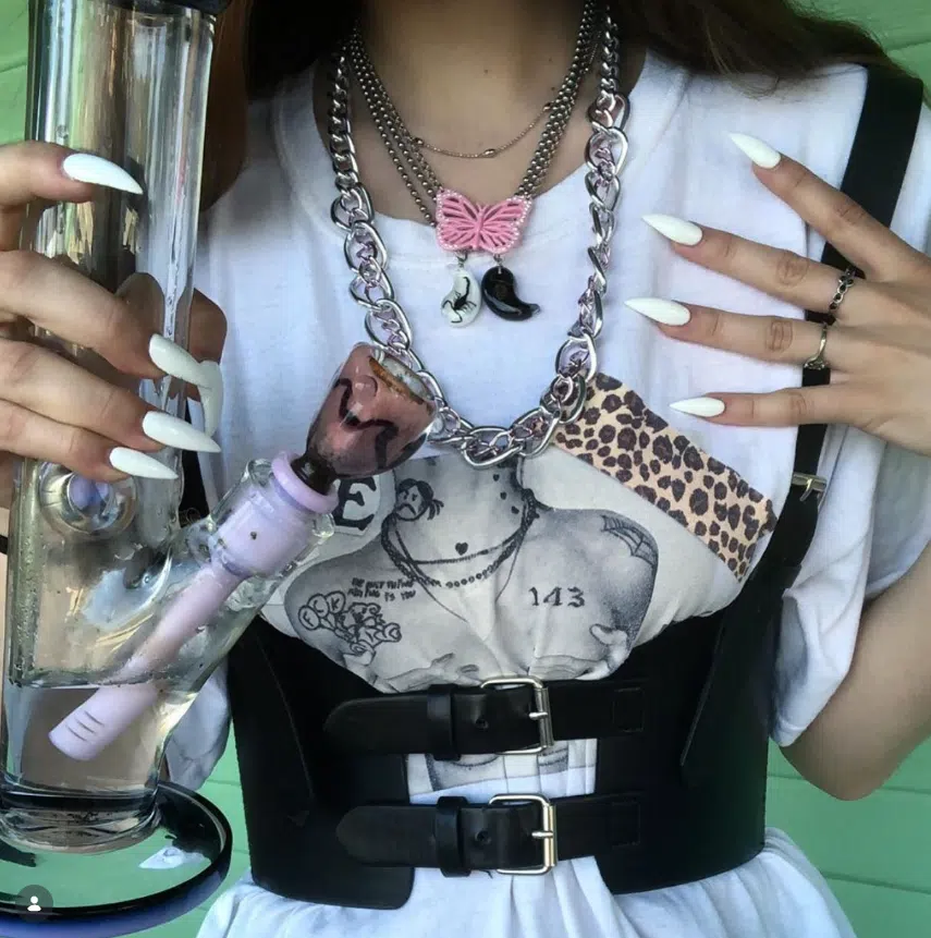 TOOPOOR Handle With Care Tee detail image 2