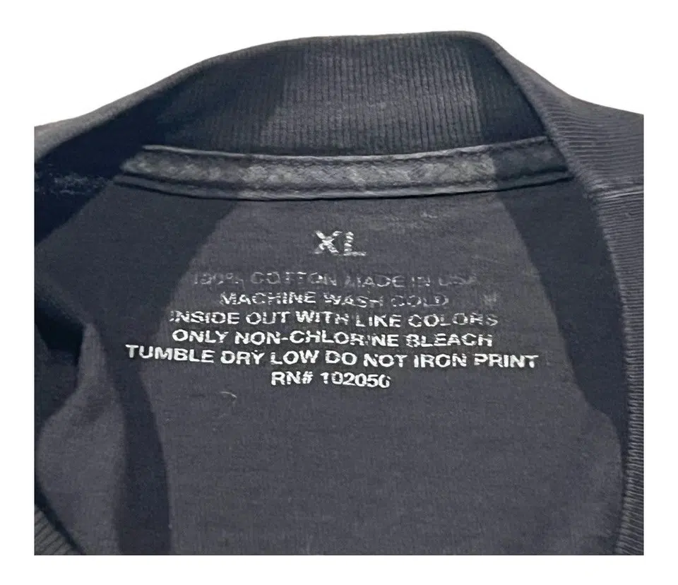 Playboi Carti VAMPSECURITY T-Shirt — Black detail image 2