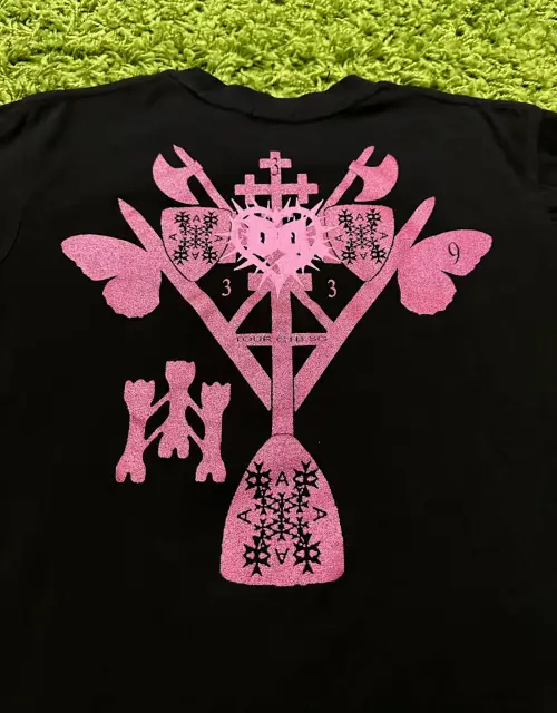 Drain Gang Upper Realm Tee (Black) detail image 4