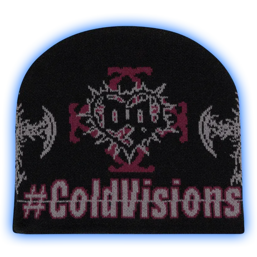 Bladee COLD VISIONS Beanie V2 detail image 2