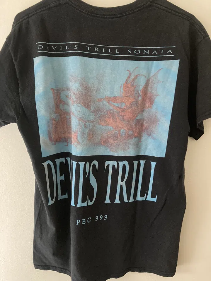 Playboi Carti Devil’s Trill Tee (Black) detail image 3