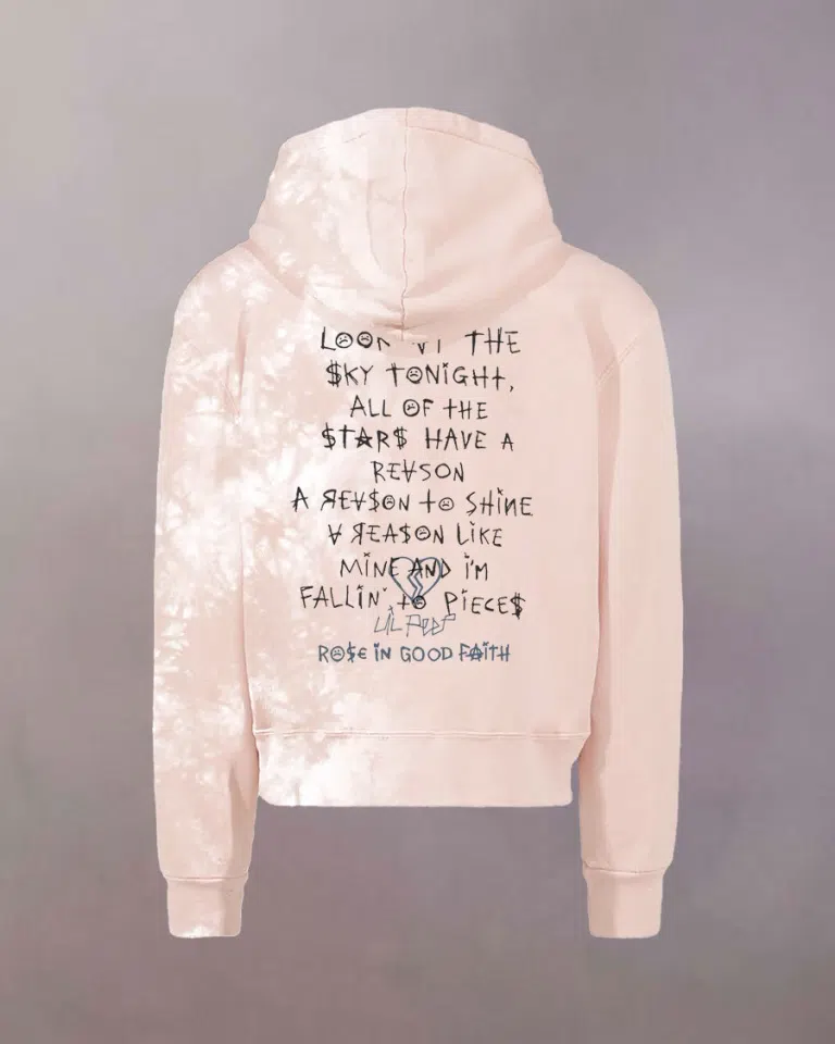 Lil Peep Gimme Time Heavy Cropped Hoodie detail image 4