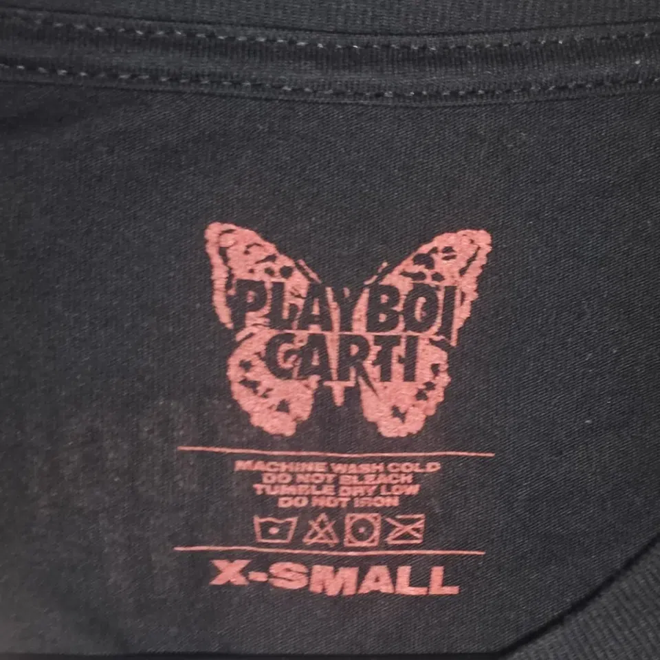 Playboi Carti Self-Titled Tour 2017 Jason Mask Long Sleeve (Black) detail image 2