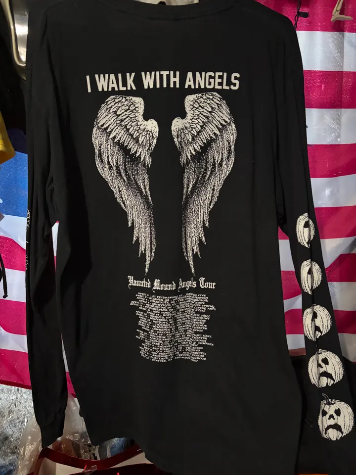 Haunted Mound Angels Tour Long Sleeve Shirt detail image 4