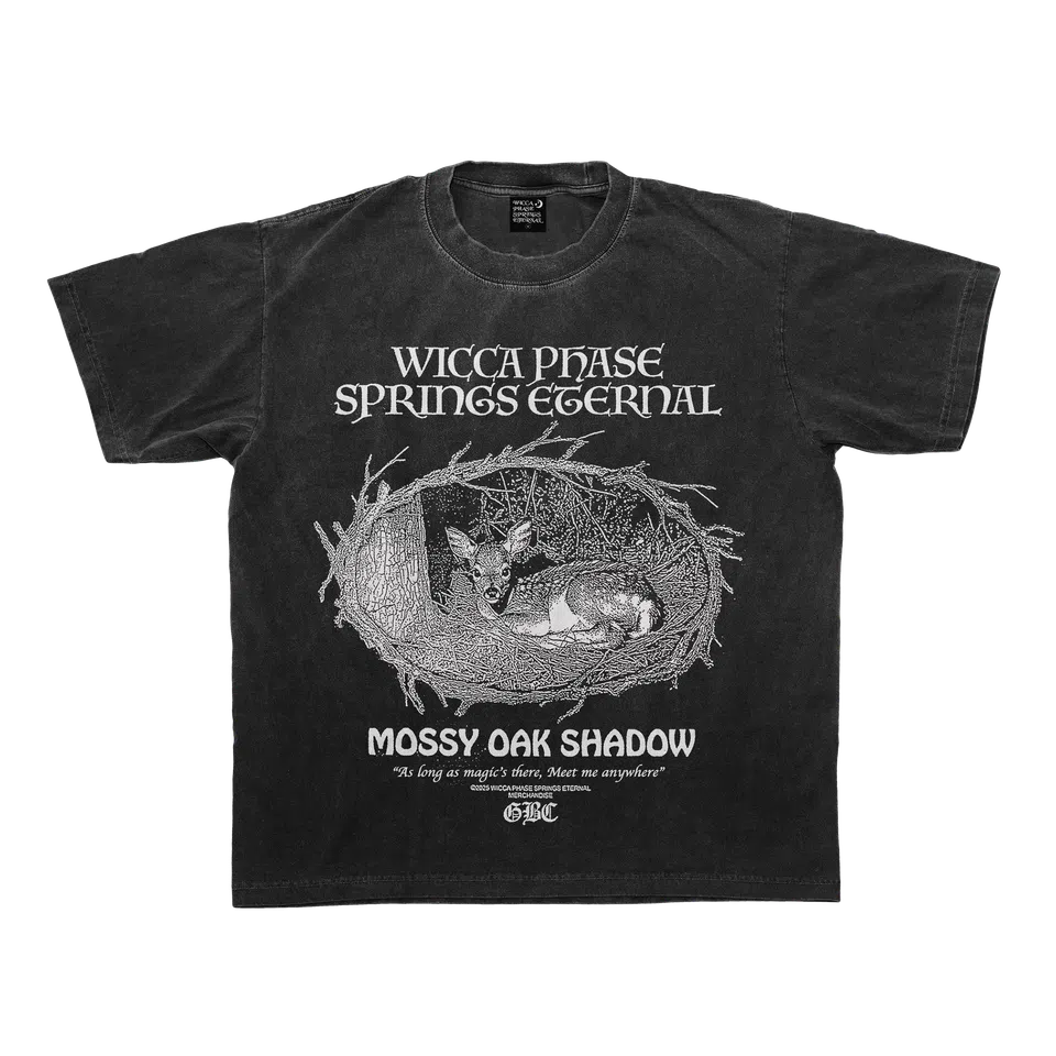 Wicca Phase Springs Eternal As Long As Magic's There T-Shirt (Black)