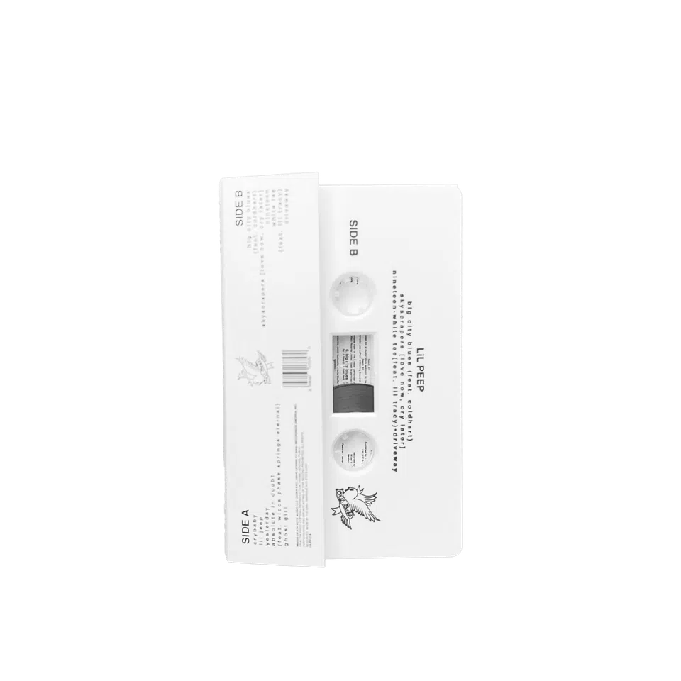 Lil Peep Crybaby White Cassette detail image 2