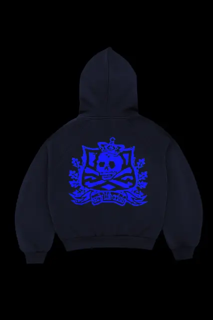 Nettspend Tour Zip-up Hoodie (Navy) detail image 2