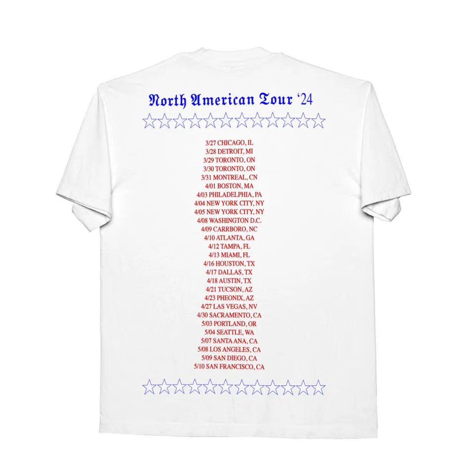 Snow Strippers Anime Tour Tee detail image 2
