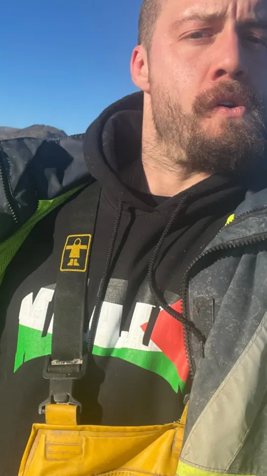 SALEM Collegiate Hoodie (Black / Palestine / Salaam) detail image 3