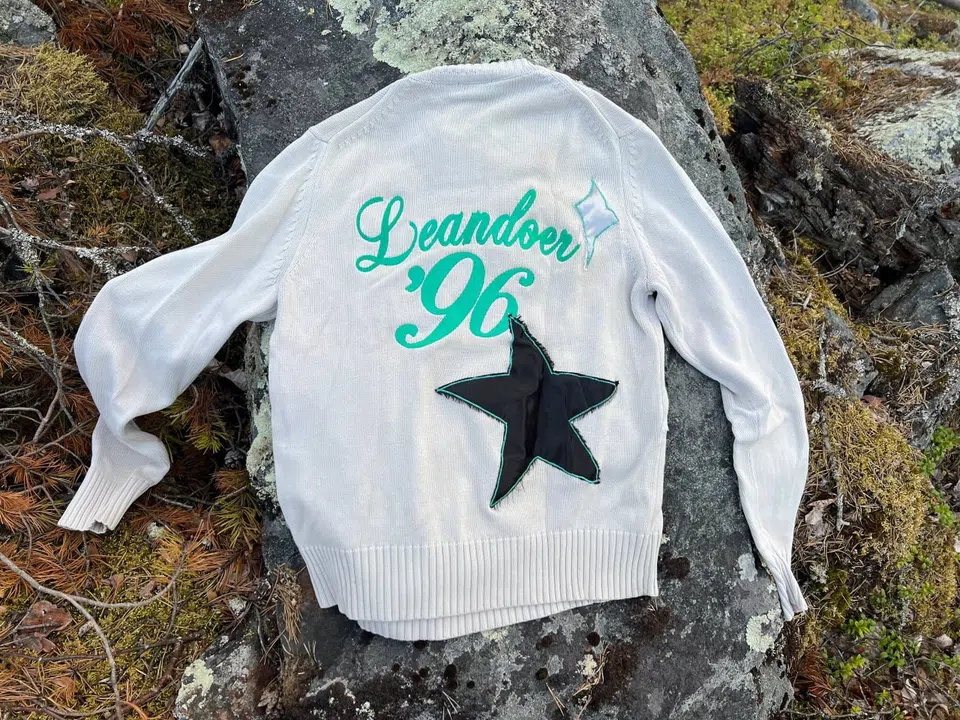 Yung Lean LEANDOER '96 SWEATER detail image 2