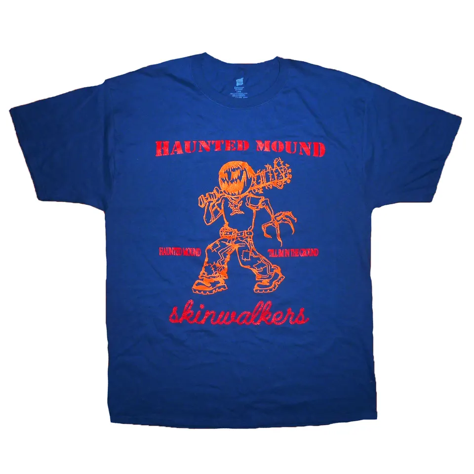 Haunted Mound Skinwalkers Blue Tee detail image 2