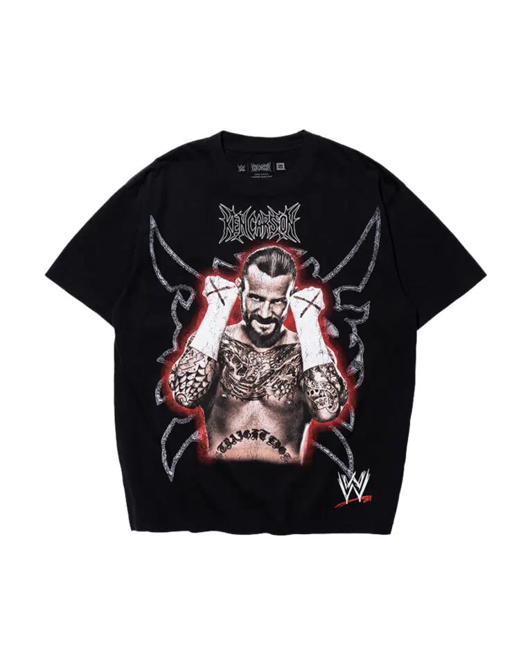 WWE x KEN CARSON CM PUNK TEE