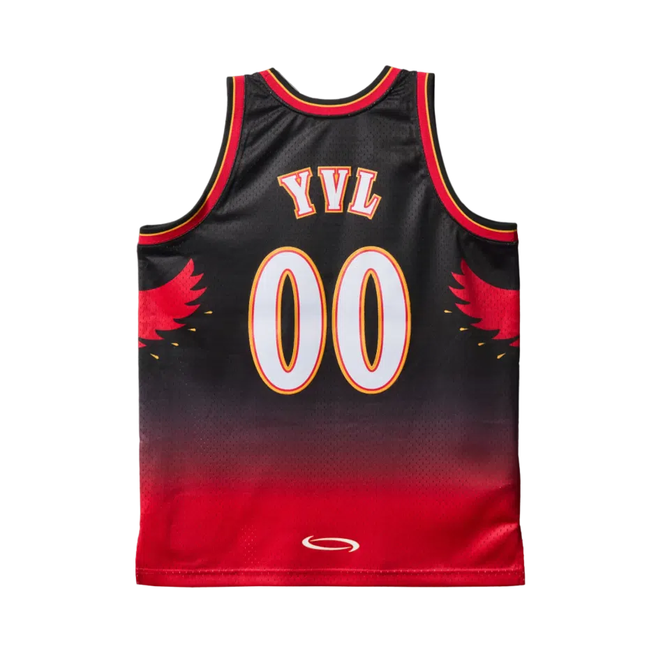 NBA PLAYBOI CARTI X M&N JERSEY ATLANTA HAWKS 1996 detail image 2