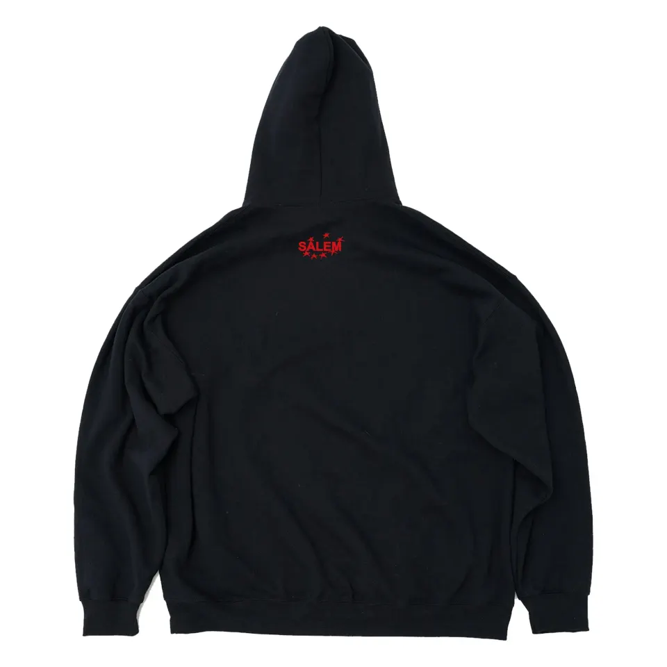 SALEM Collegiate Hoodie (Black / USA) detail image 2