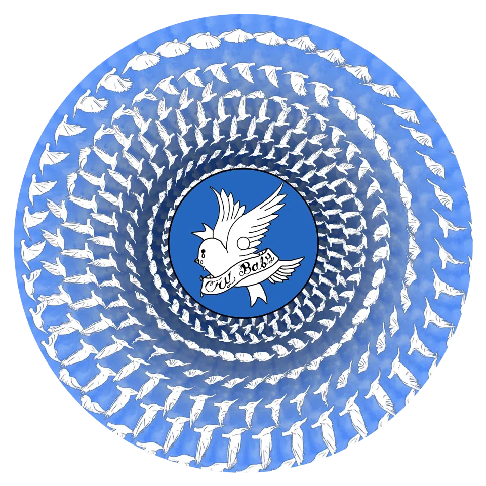 Lil Peep Crybaby (10 Year Anniversary 2LP Zoetrope Edition) detail image 2