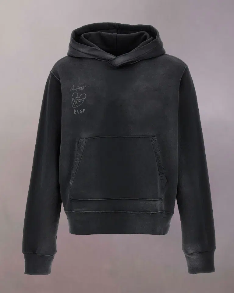 Lil Peep Gimme Time Heavy Hoodie detail image 3