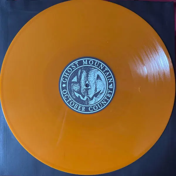 Ghost Mountain October Country Vinyl (Orange) detail image 3