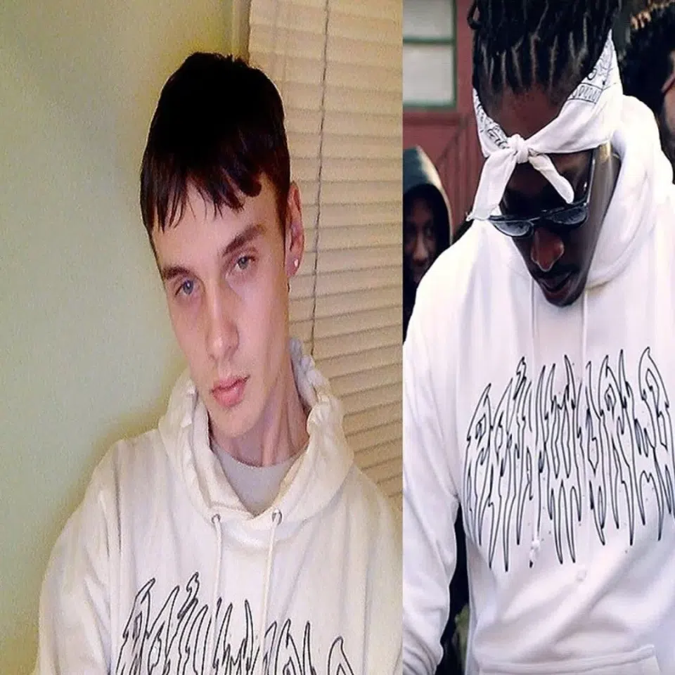 Bladee Rainworld Hoodie (Karman) detail image 4