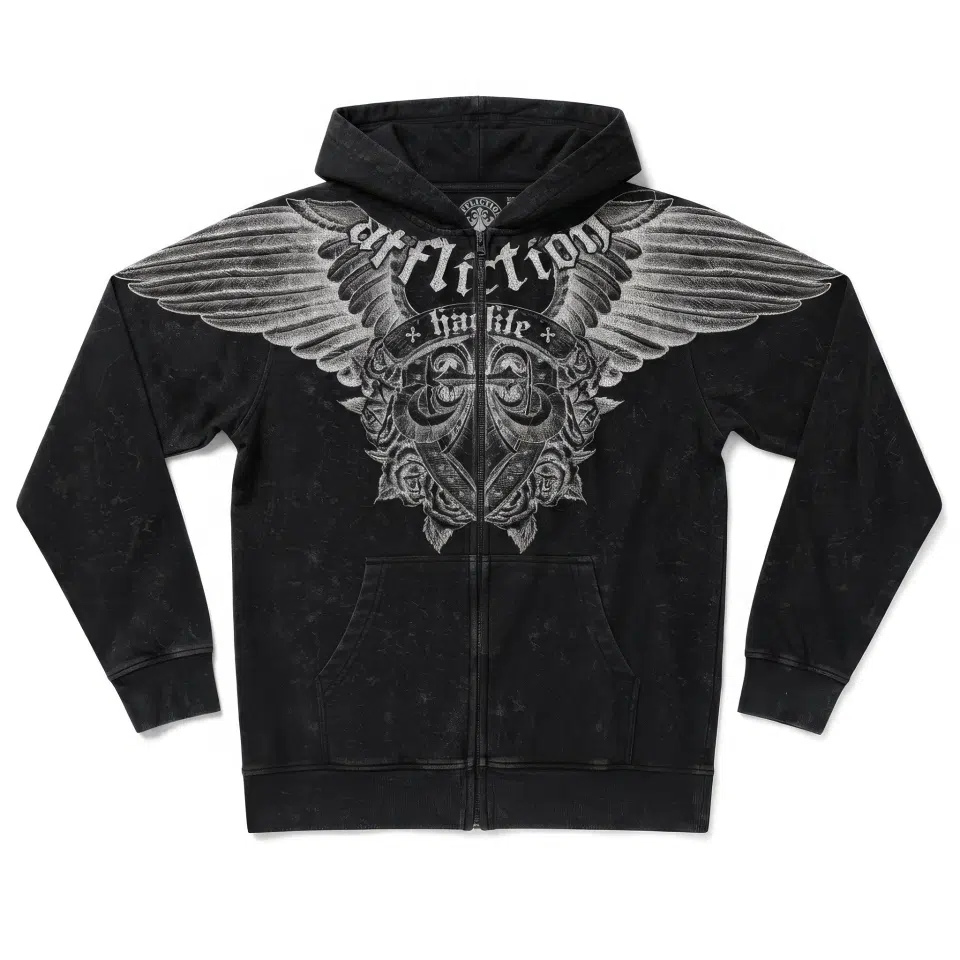 Hdoe Cant Kill Me Zip Hood