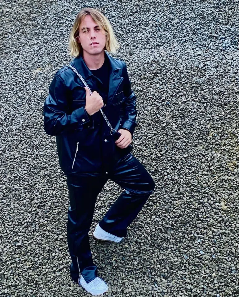 Lil Peep Work Jacket (Rockstar Black) detail image 3