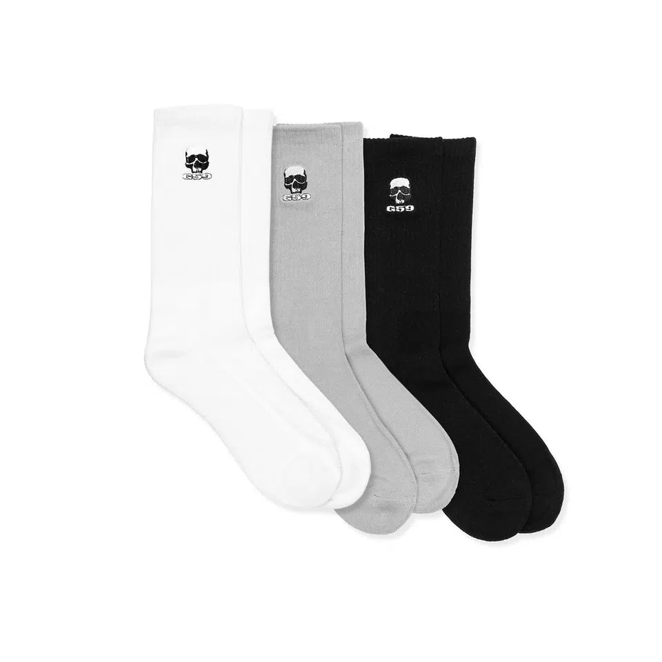 G59 Logo Socks 3-Pack