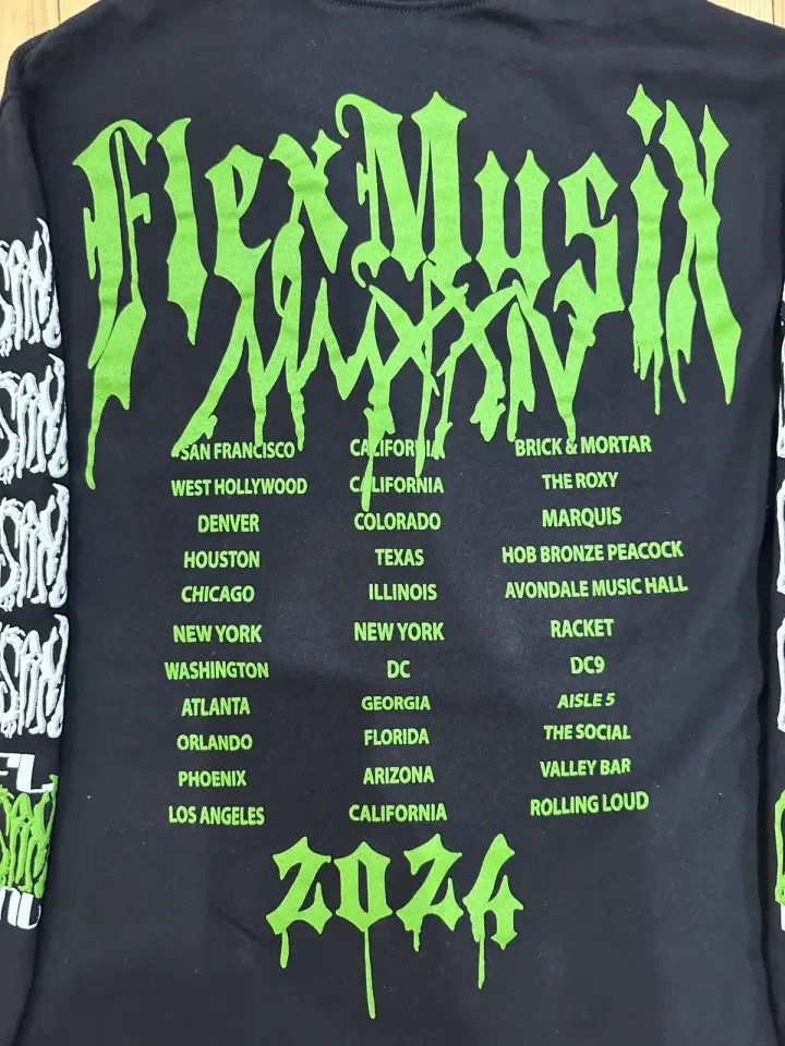 OsamaSon Neon Flex Musix Longsleeve detail image 4