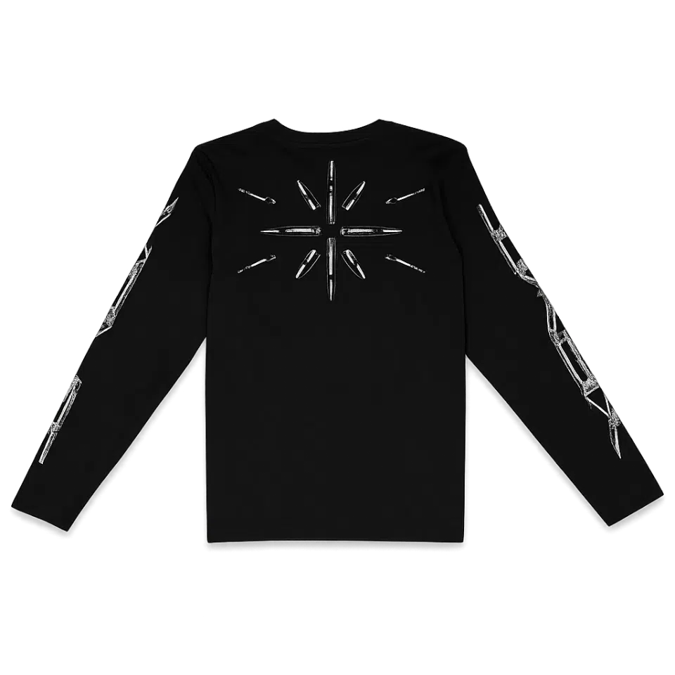 Ken Carson xpmt wired longsleeve (Black) detail image 2
