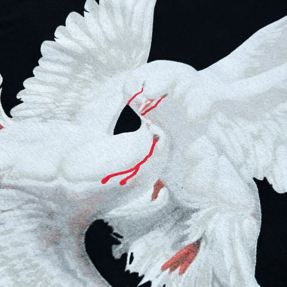 Goth Money Records Crying Doves Tee detail image 3