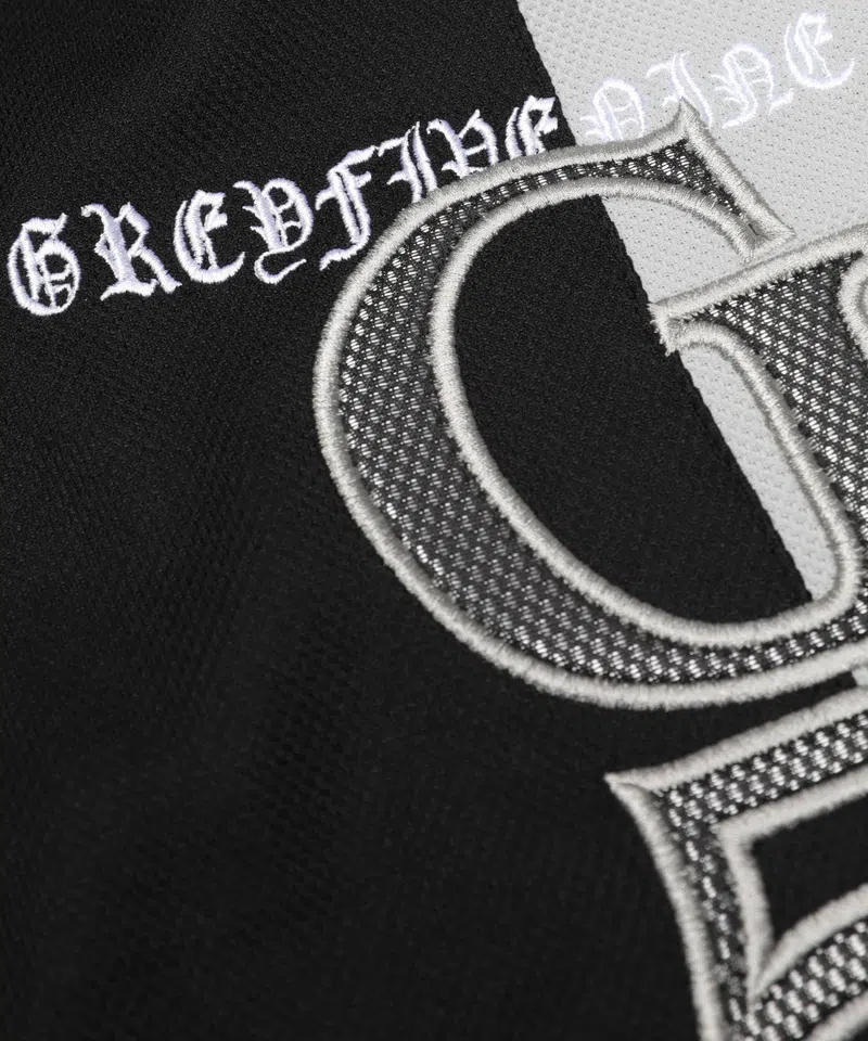 G59 Records 59 Zip Polo (Black / Grey) detail image 3