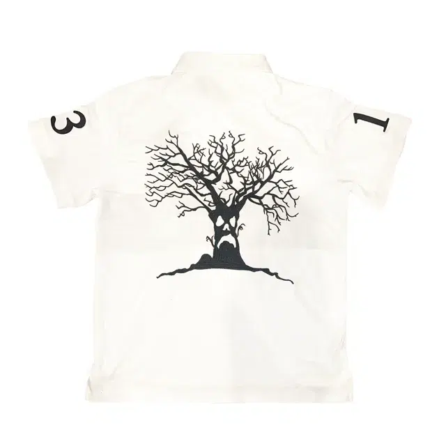 Haunted Mound Polo (White) detail image 2