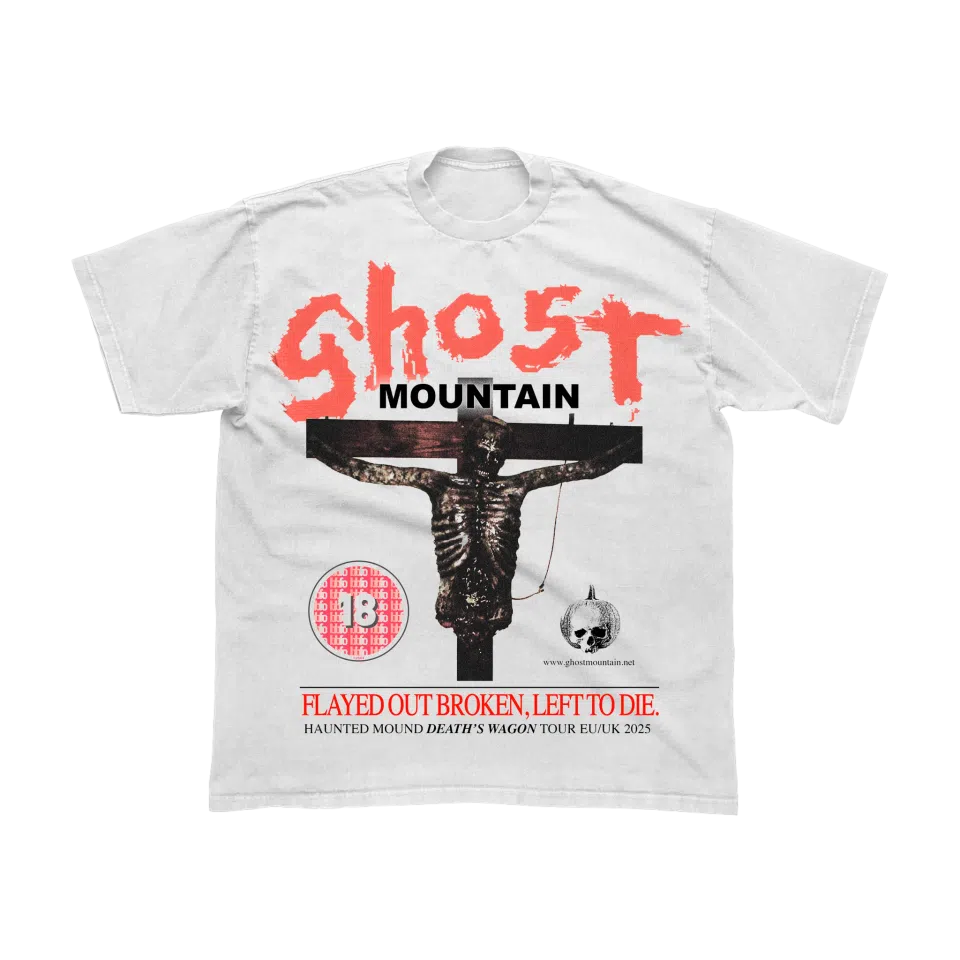Ghost Mountain White Tee
