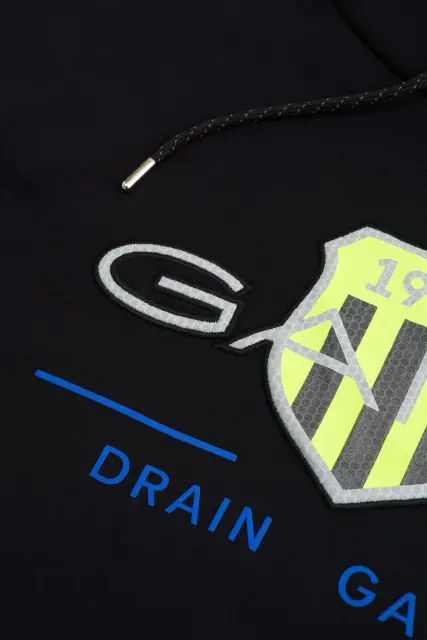 Drain Gang for GANT Hoodie detail image 4
