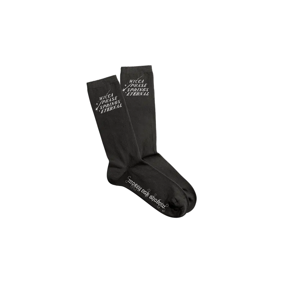 Shooting Star Logo Socks (Charcoal)