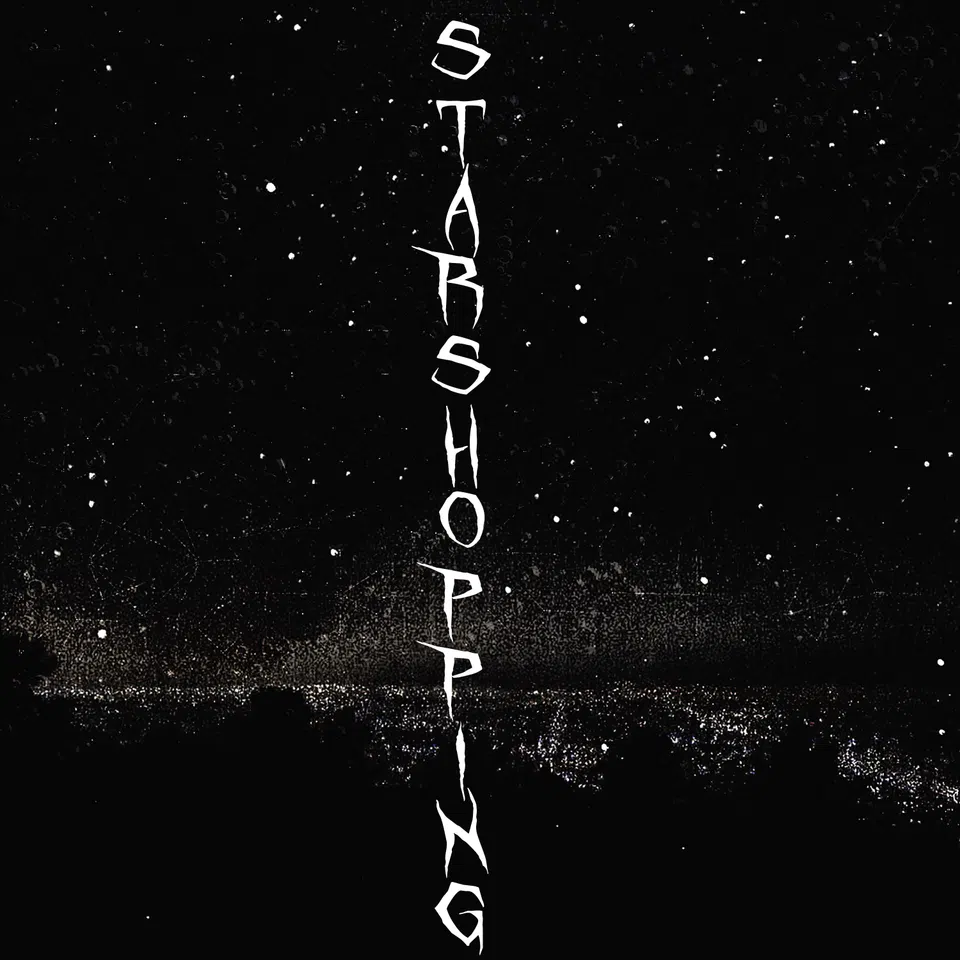 Lil Peep Star Shopping 7" Vinyl (Black Sparkle) detail image 2