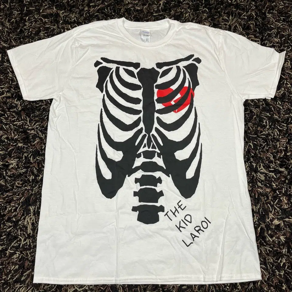 The Kid Laroi X Gnarcotic Dead Love Tee in White