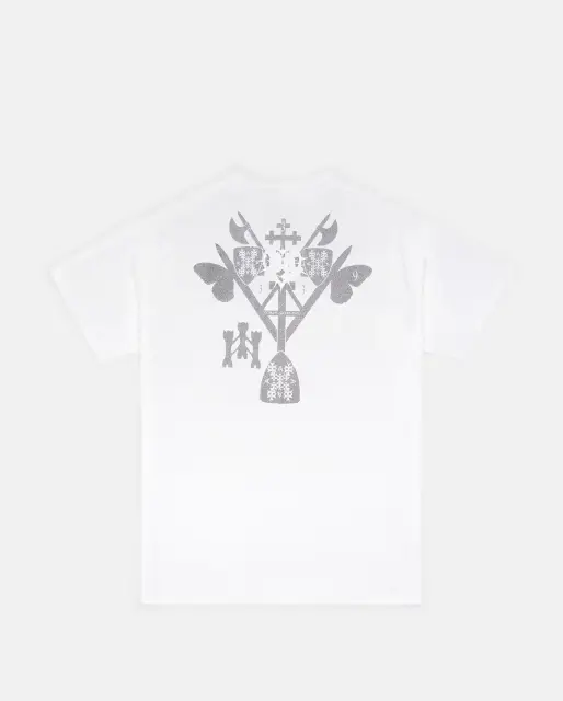 Drain Gang Upper Realm Tee (White) detail image 2