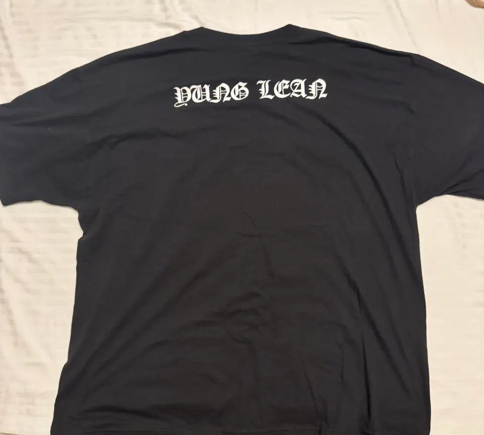 Yung Lean FACE T-SHIRT (BLACK) detail image 4