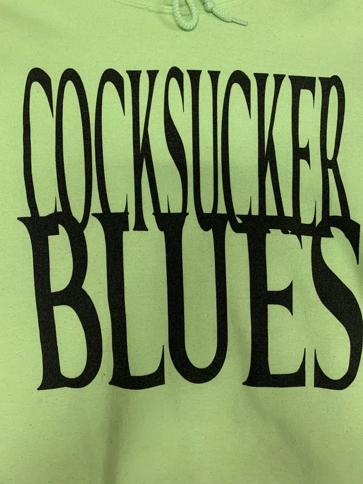 Playboi Carti Cocksucker Blues Hoodie (Green) detail image 2
