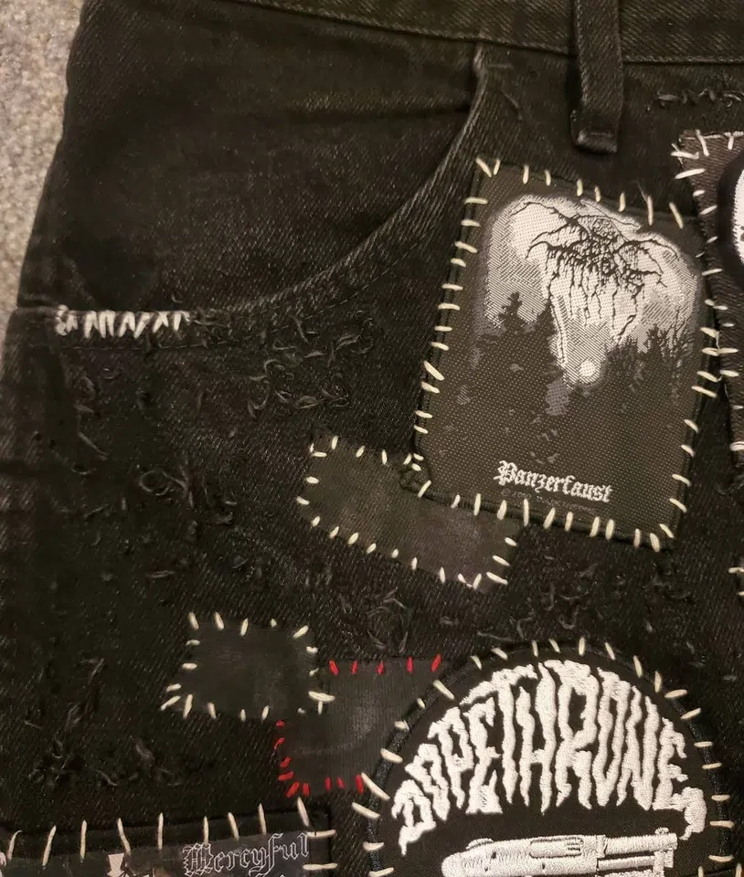 JJ VALHALLA Sematary Patch Pants detail image 5