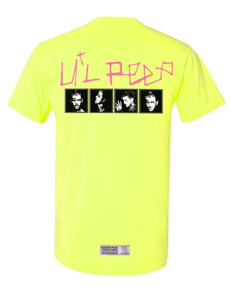 Lil Peep Yellow Everybody's Everything Short Sleeve T detail image 2