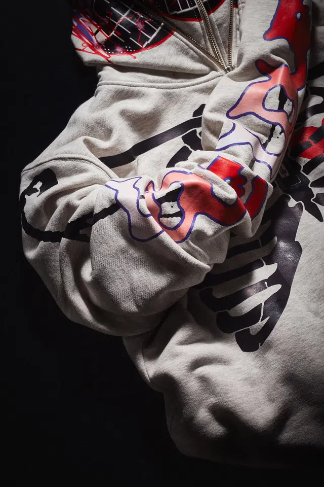 SBG HOODIE 003 (LIGHT GREY MELANGE)