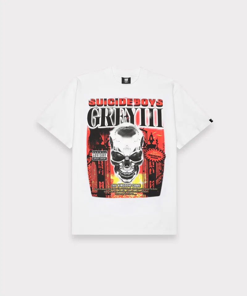 G59 Records G59 Grey III Tee (White) primary image