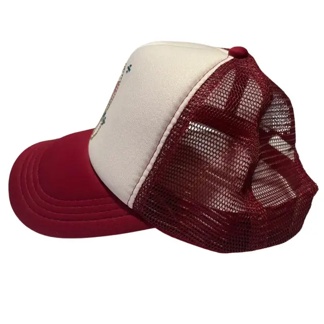 Drain Gang DGBB Stone Trucker Cap (Cardinal Red) SAMPLE detail image 3